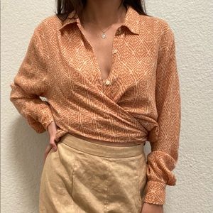 Gorgeous Boho Print Blouse